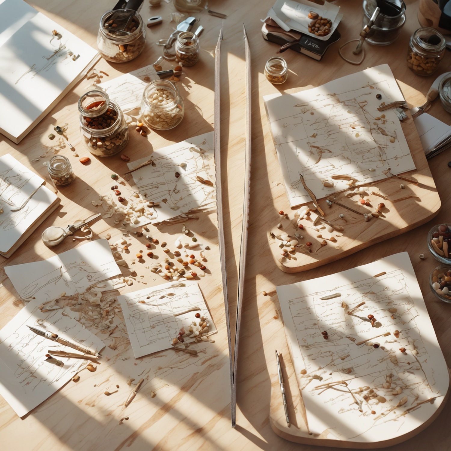 Pinzas de precisión para cejas y más