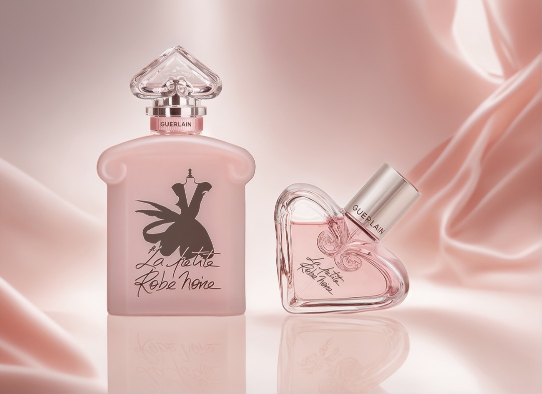 Perfume glass bottle