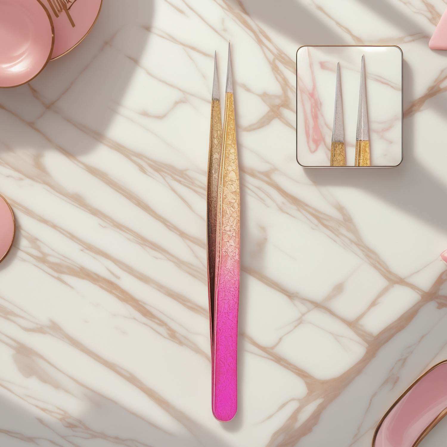 tweezers for false lash, tweezers ODM, B2B beauty supplies