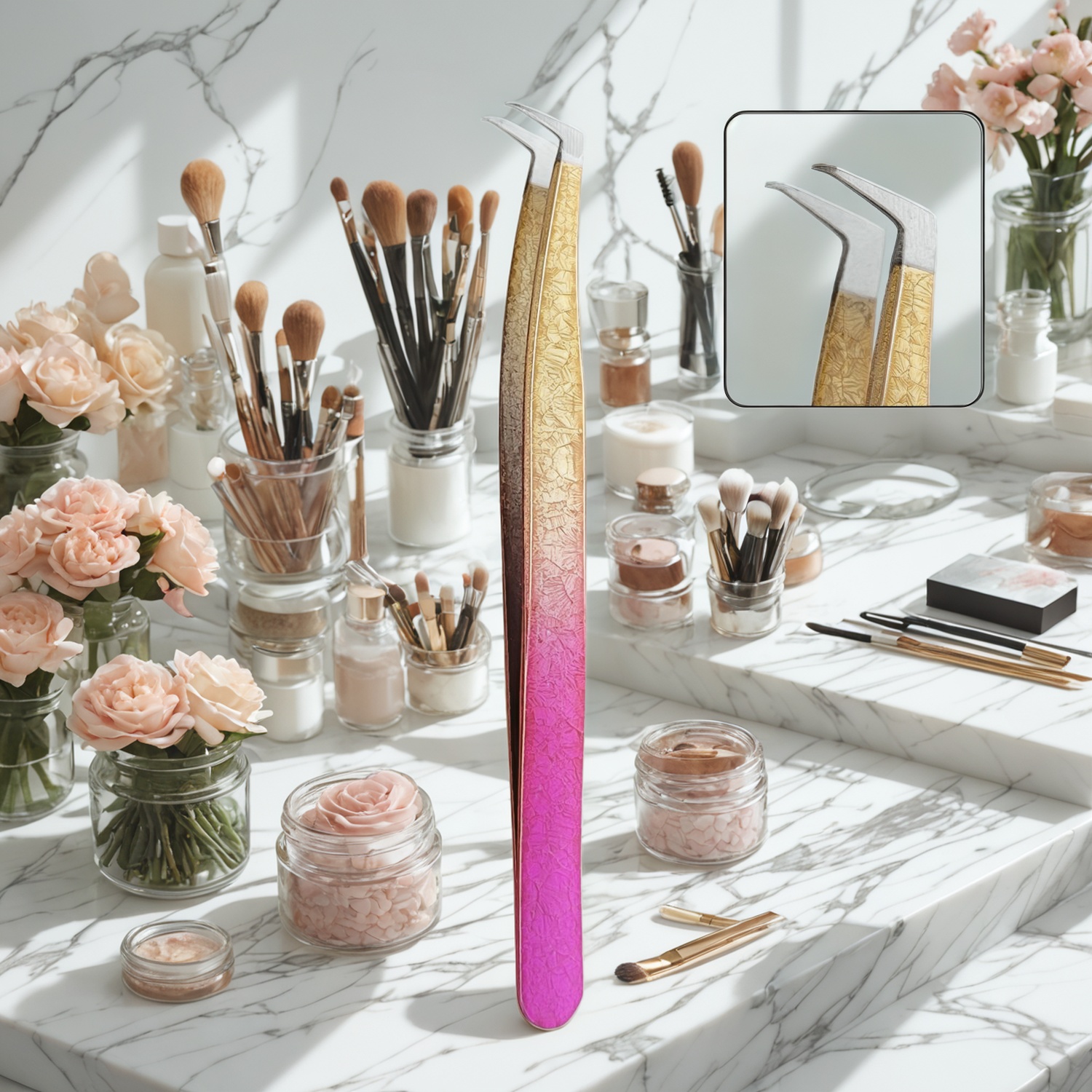 Tweezers for False Lash: Precision and Elegance Combined