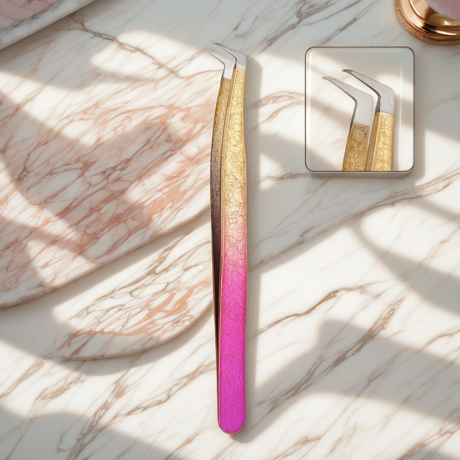 tweezers for false lash, B2B beauty supplies, custom made tweezers