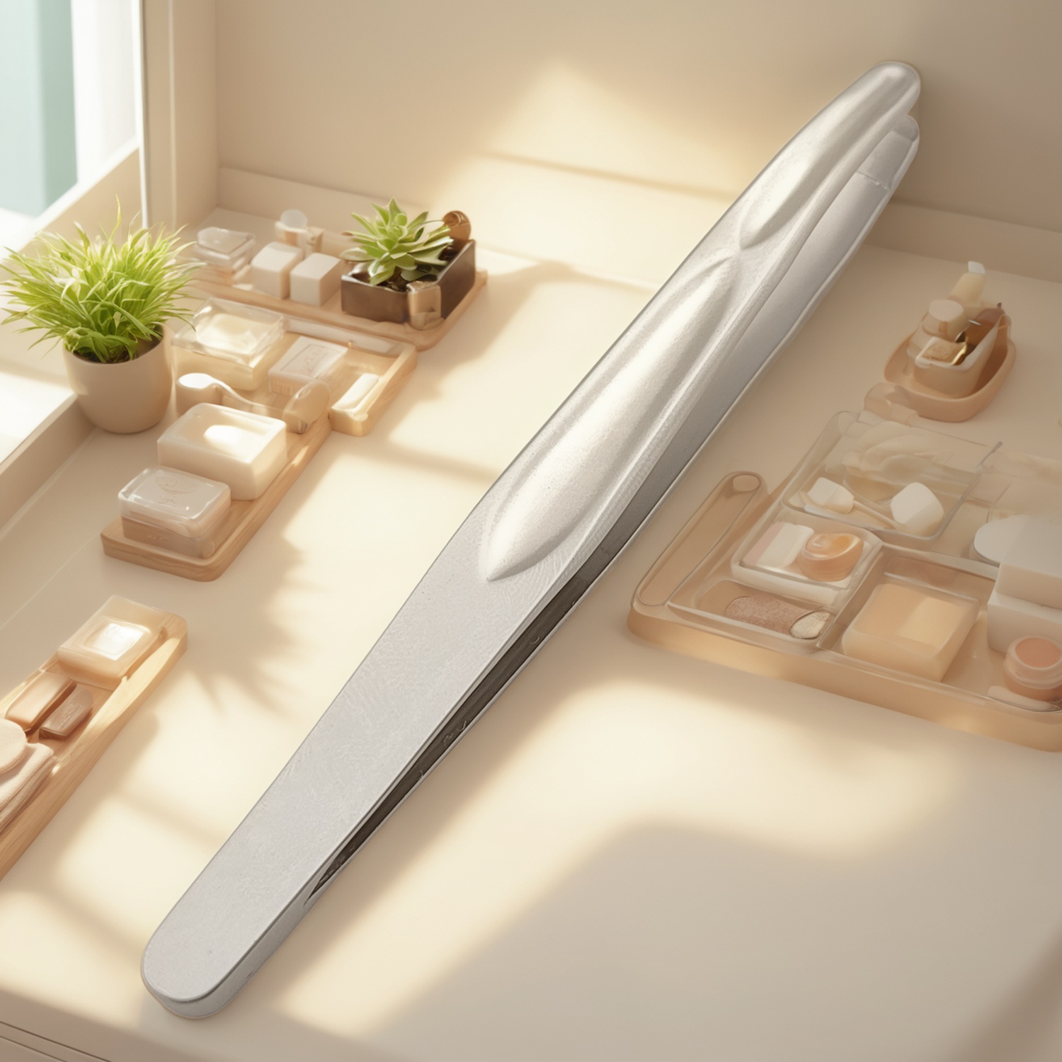 Ultimative Pinzette für präzises und perfektes Augenbrauenstyling