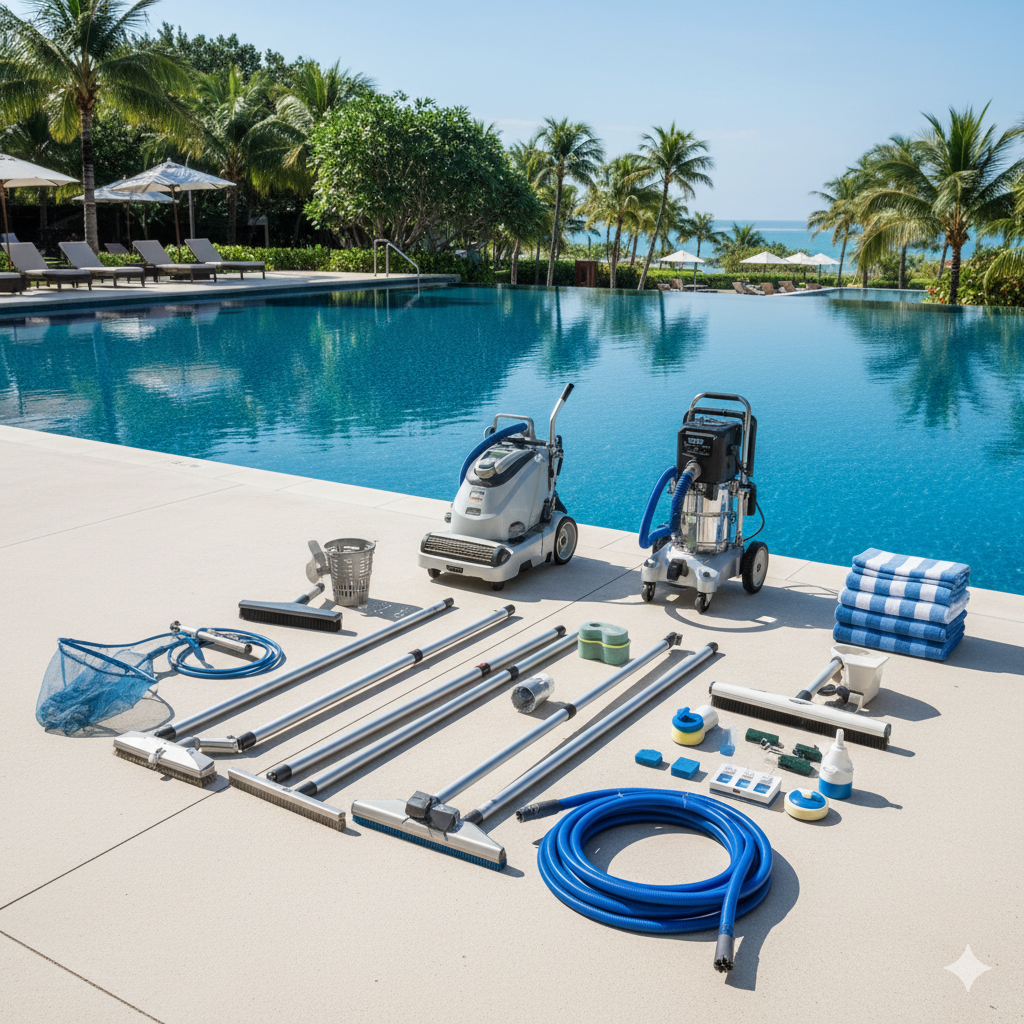 Resort-Grade Pool Cleaning Equipment Supplier: Solutions for High-Traffic Aquatic Environments