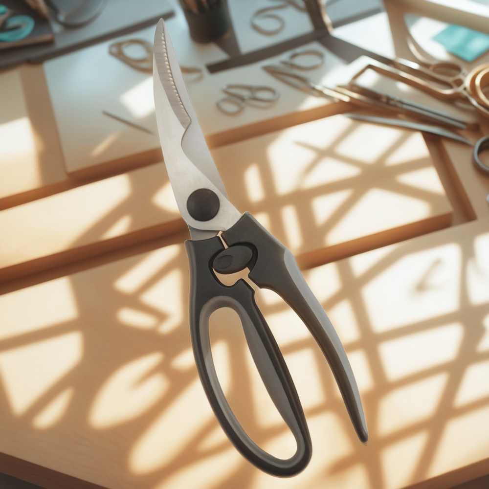 OEM poultry scissors, multi-functional kitchen shears, kitchen shears factory, multi-purpose scissors
