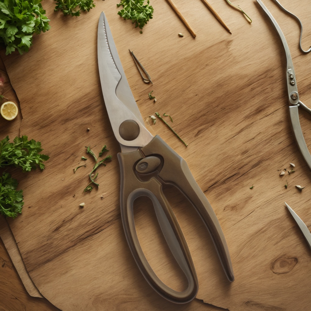 Tesouras para aves OEM, tesouras de cozinha multifuncionais, fábrica de tesouras de cozinha, tesouras multiuso