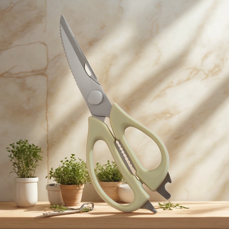 multi-functional kitchen shears, scissors factory Yangjiang, OEM scissors, kitchen scissors manufacturer