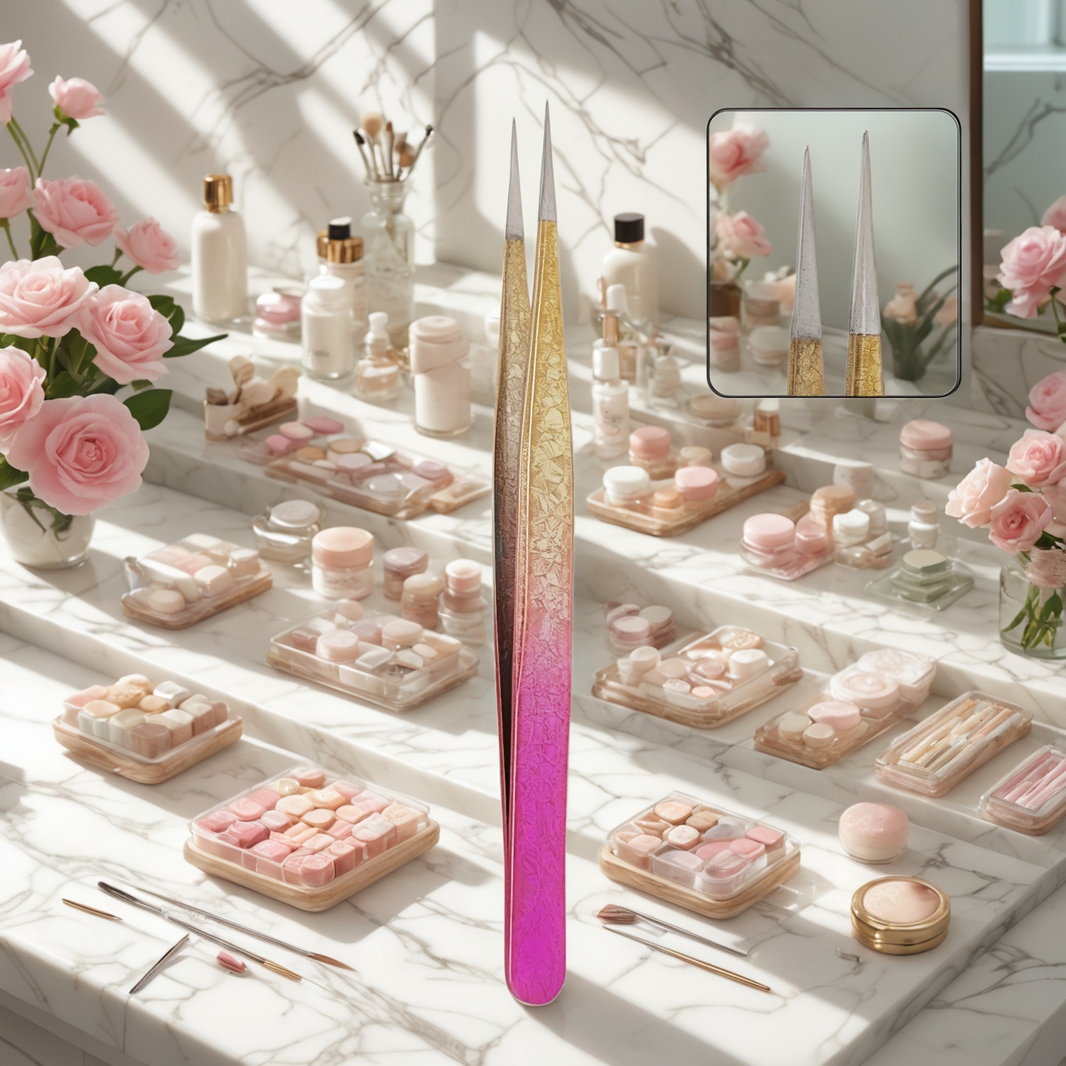 Custom Logo Tweezers: Elegance & Precision