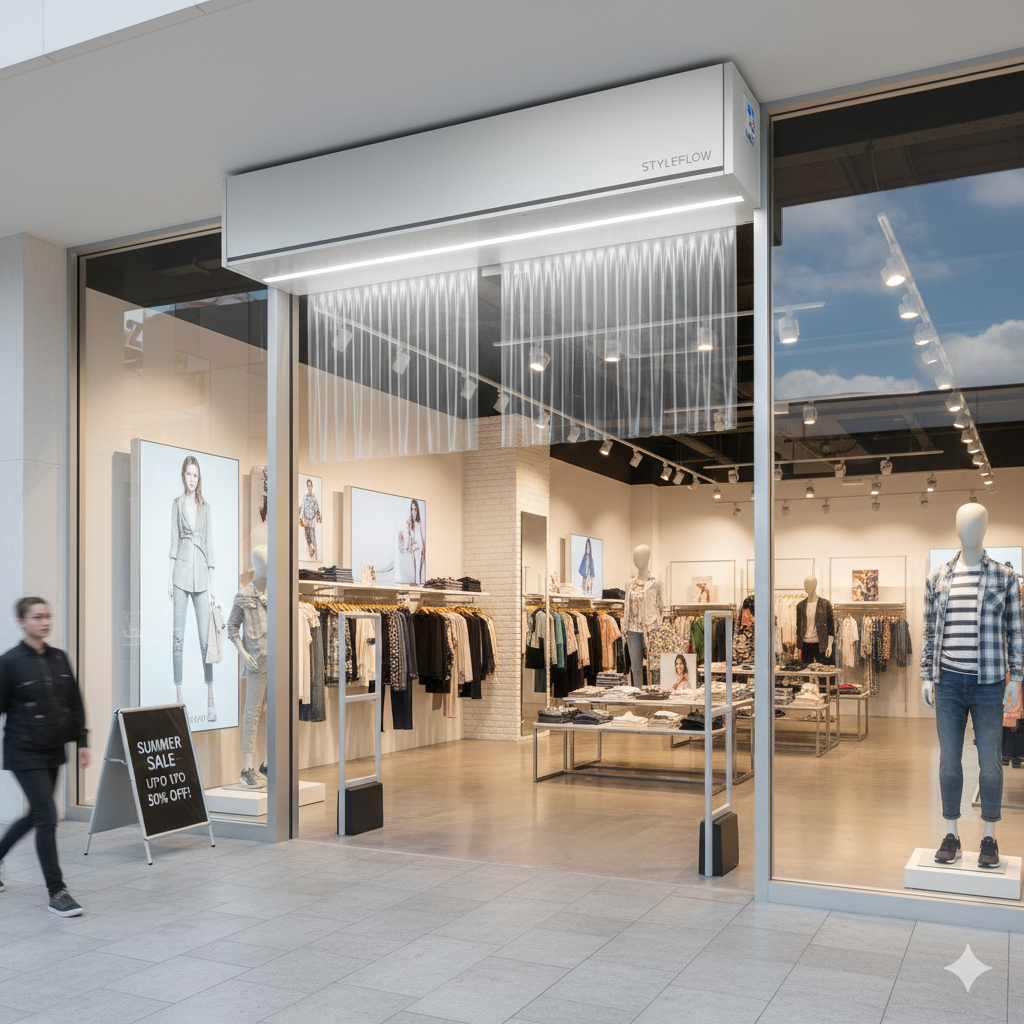 ستارة هوائية لمحلات البيع بالتجزئة: تحسين تجربة العملاء