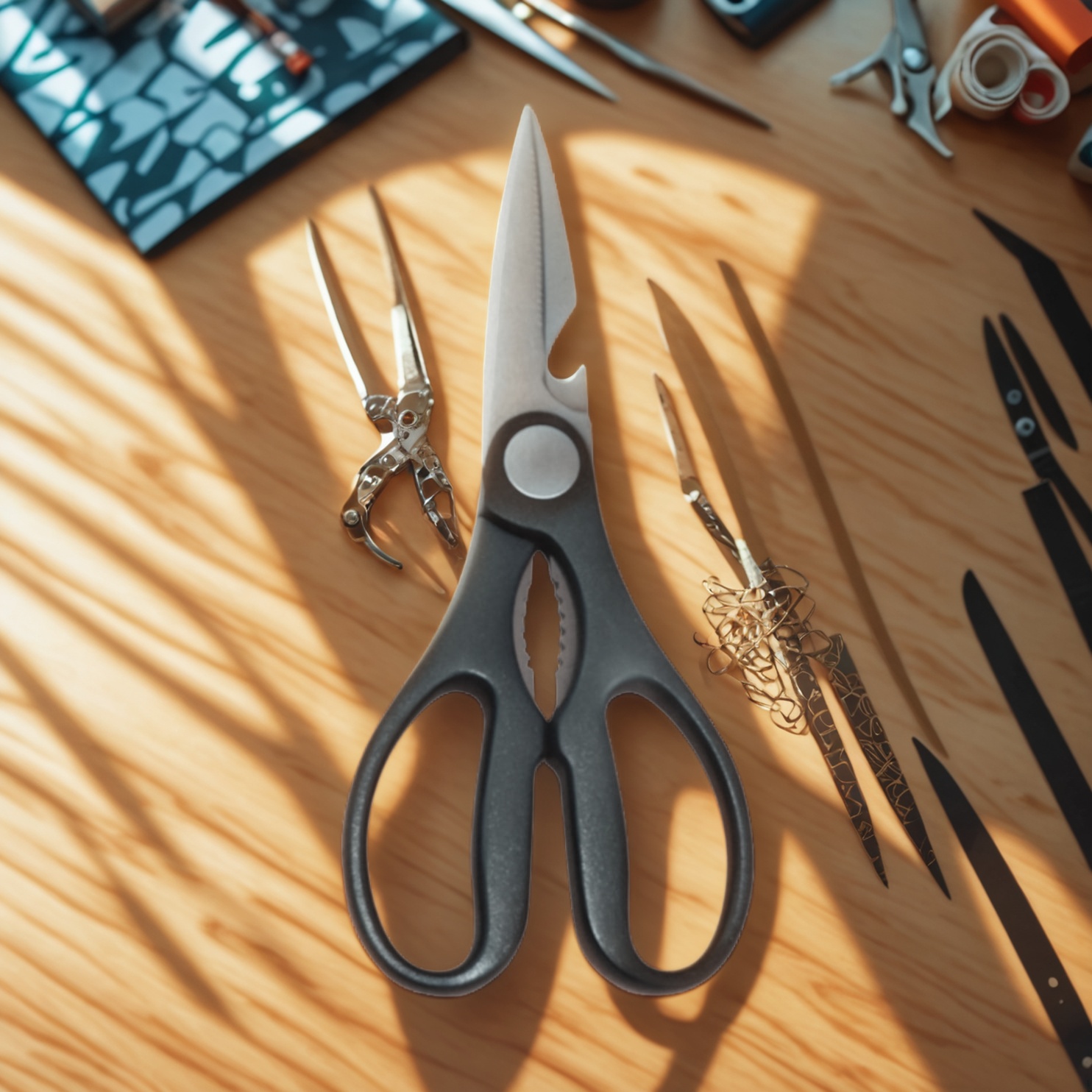 Classic kitchen scissors, OEM kitchen shears, kitchen scissors factory, kitchen shears manufacturer