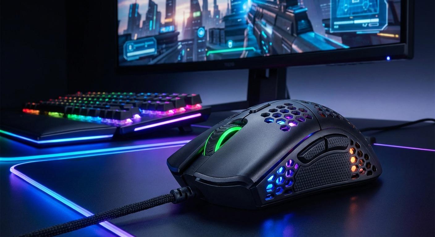 Ratón para juegos Honeycomb: Mejora tu experiencia de juego