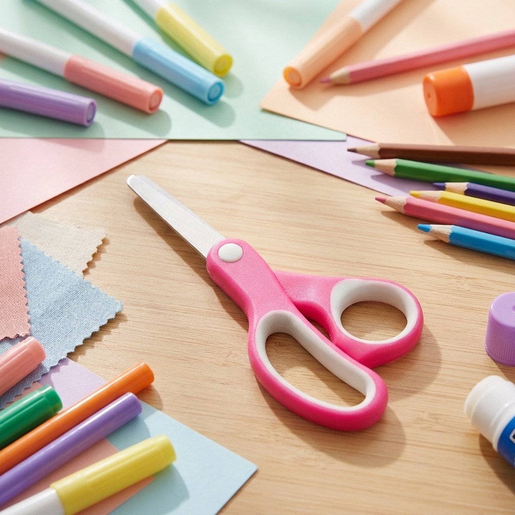 OEM left-handed scissors, children's scissors factory, left-handed children's scissors, scissors manufacturer yangjiang