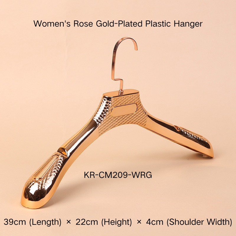 Electroplated Garment Hangers for Retail Stores