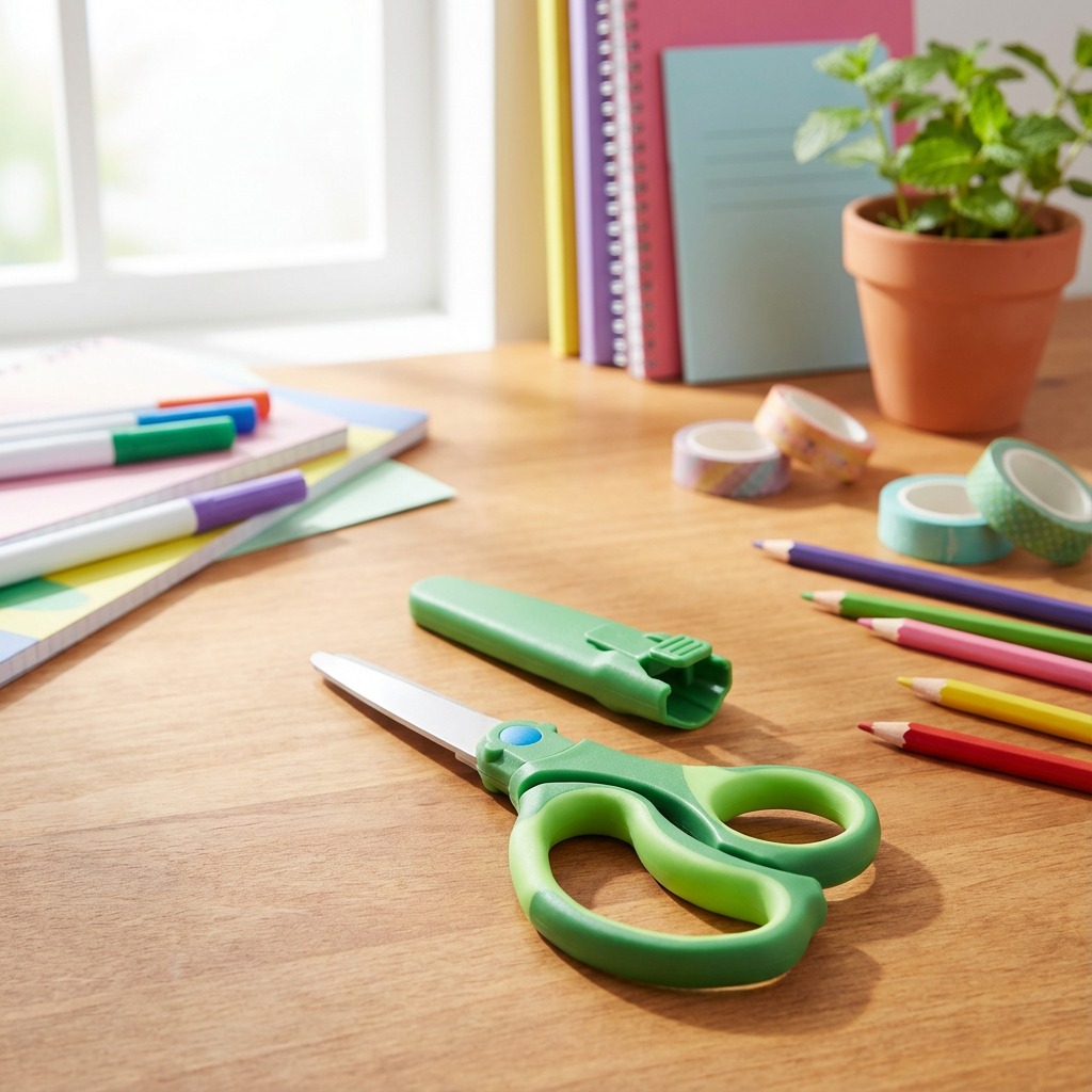 مقصات أمان للأطفال، مقصات مصنعة حسب الطلب، تصنيع مقصات المصانع، مقصات بغطاء أمان للأطفال