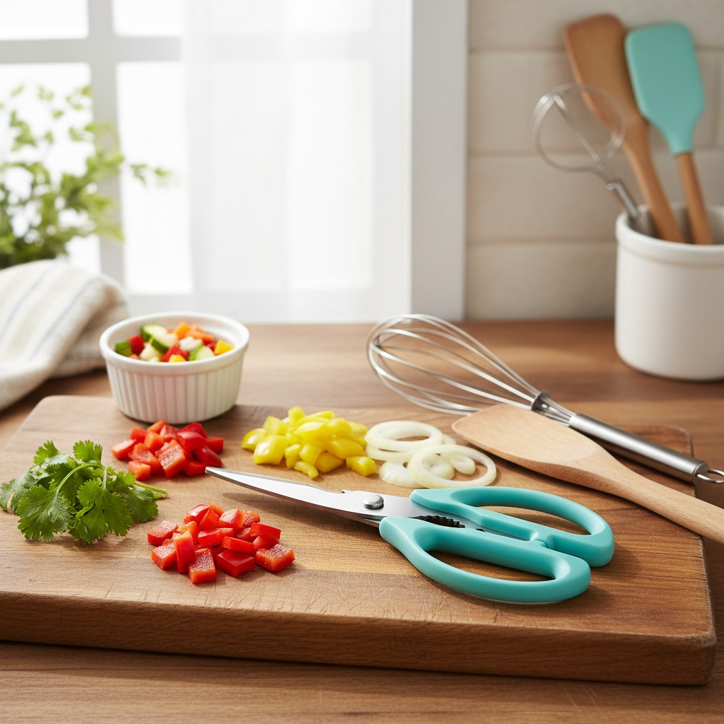 multi-functional kitchen scissors, OEM kitchen scissors, high quality kitchen scissors