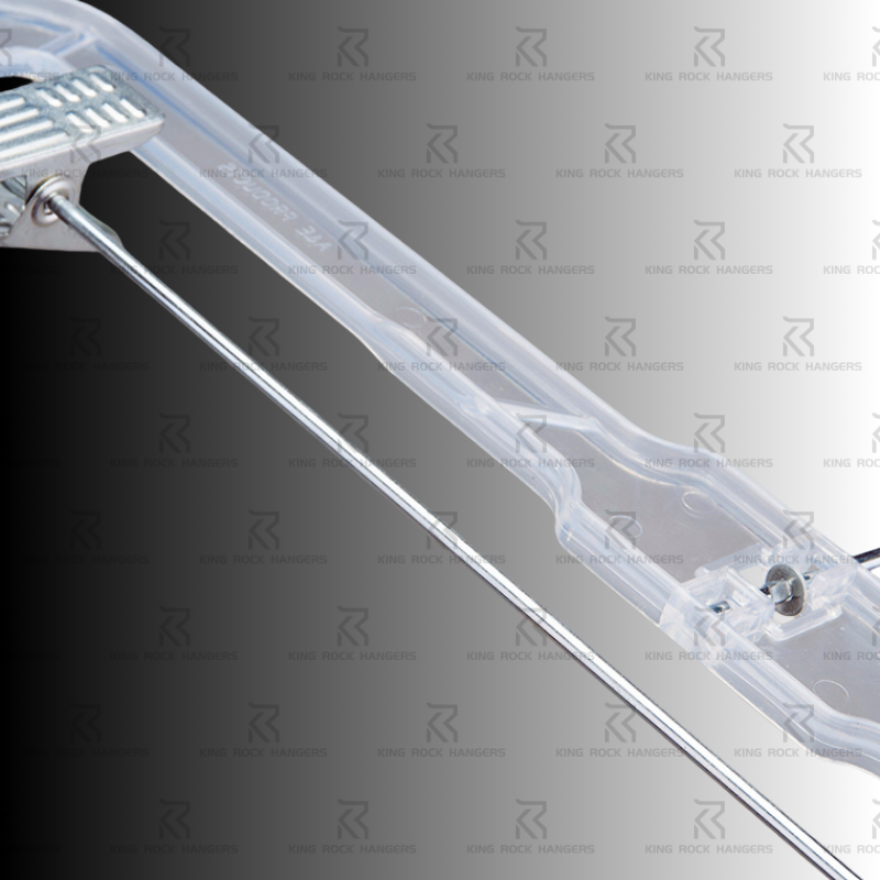 Movable clips bottom hanger detail