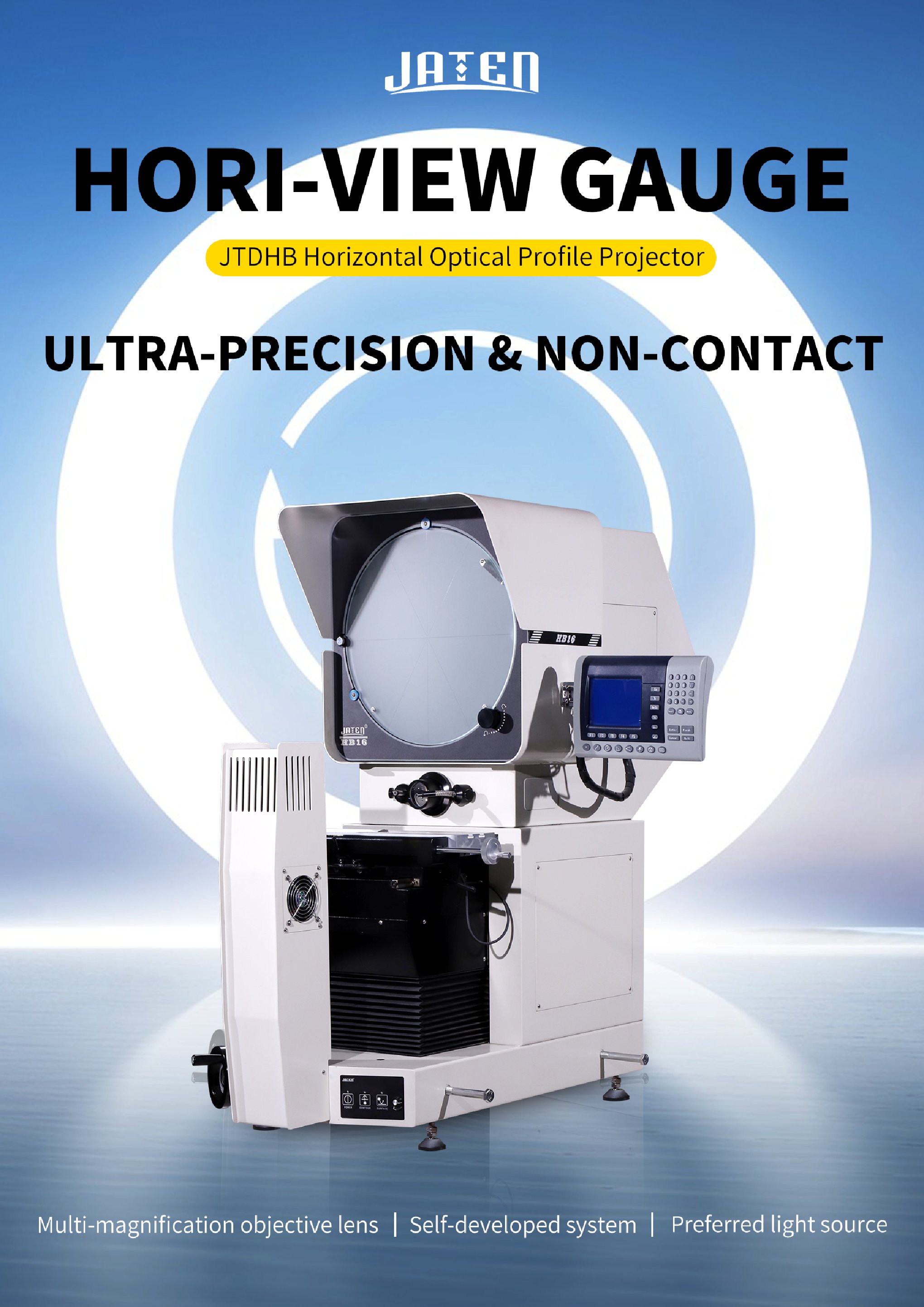 High Precision Horizontal Profile Projector | JTDHB Series