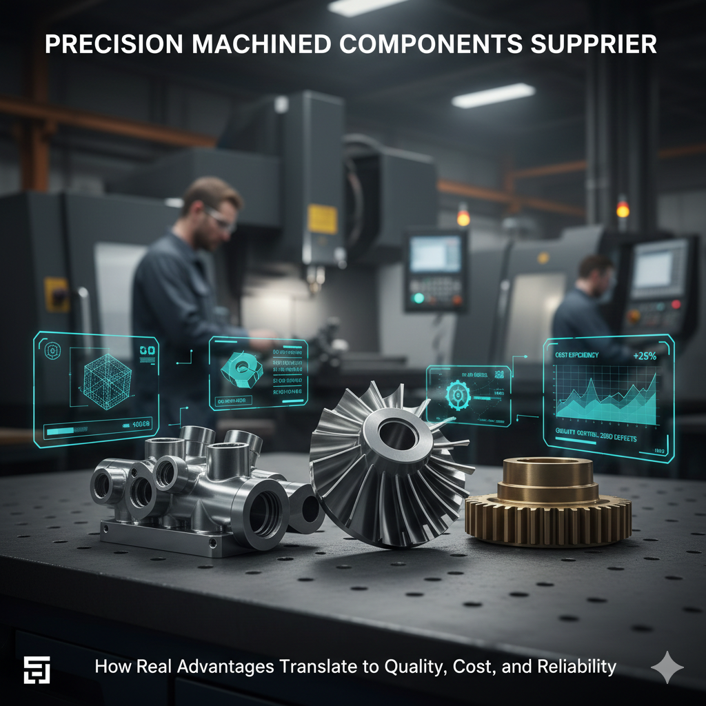 Precision Machined Components Supplier Advantages in Real Production Environments