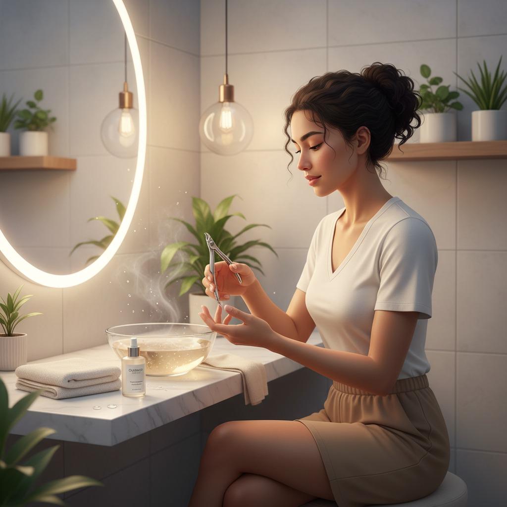 自宅でのスキンケア