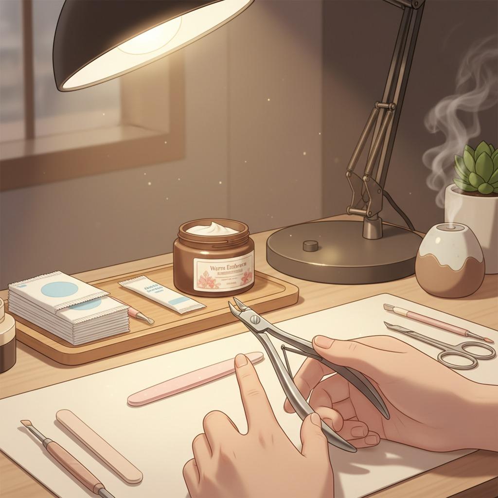 큐티클 관리 및 감염 예방