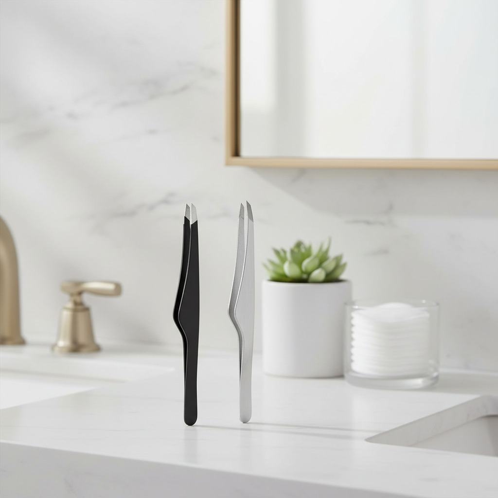 tweezers for eyebrow shaping