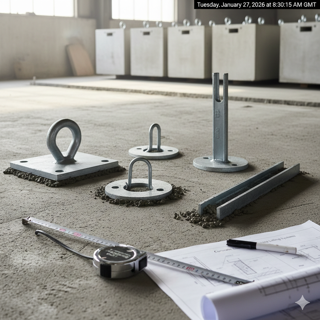 Lifting Inserts for Concrete Slabs: What Prevents Site Delays and Lifting Risk