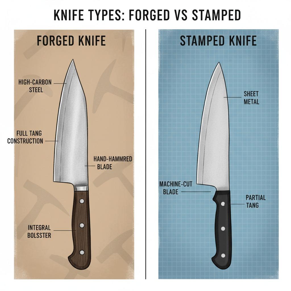 مقارنة السكاكين