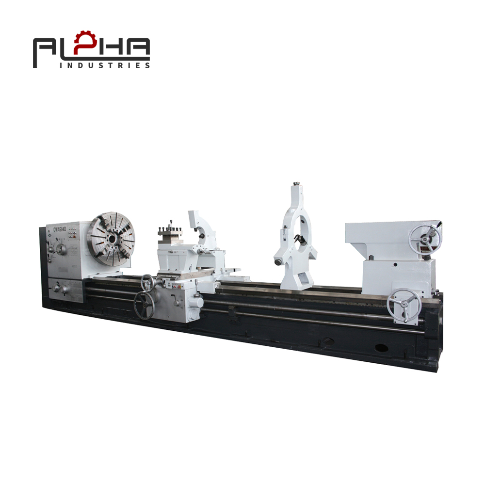 Person standing in a factory with machinery in the background