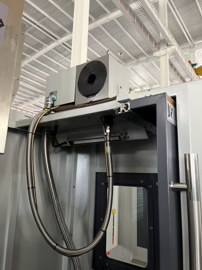 CNC rotary table motor and encoder cable wiring