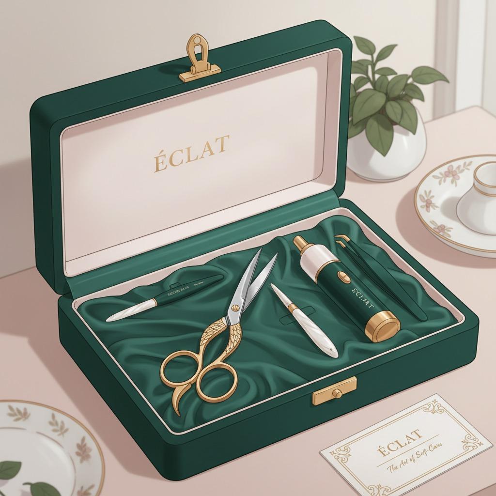 뷰티 시저: 우아한 그루밍 도구