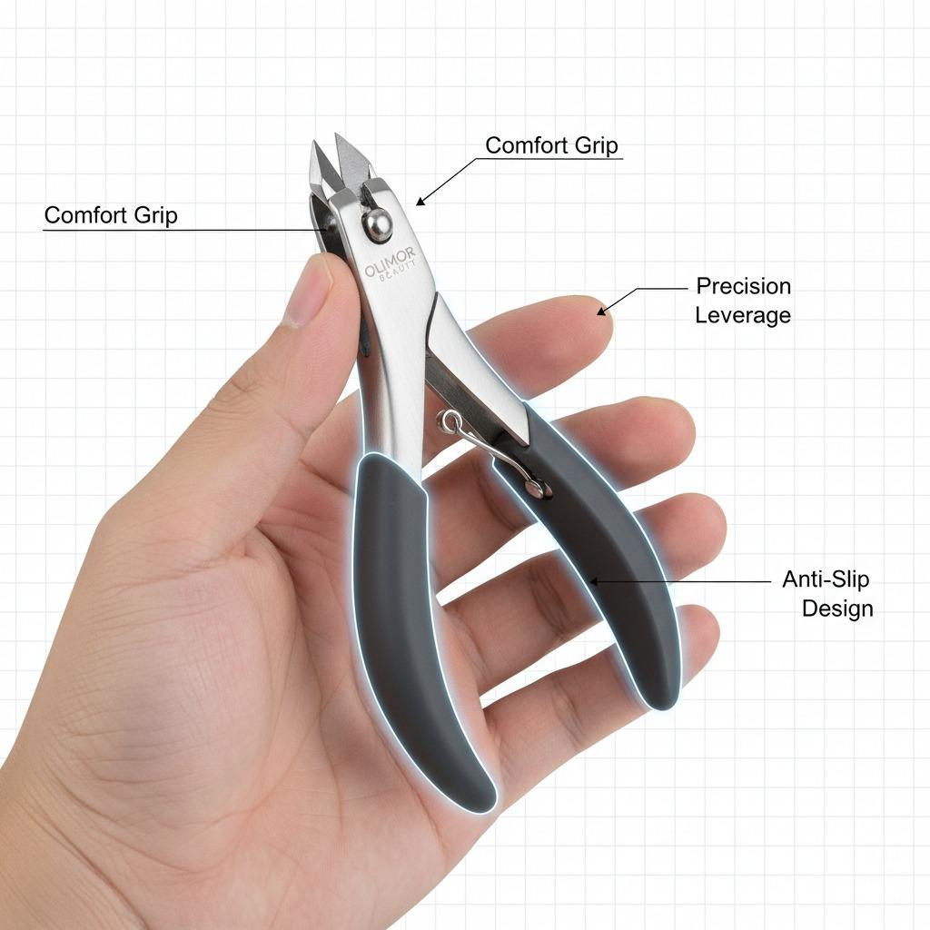 smooth nail cutting