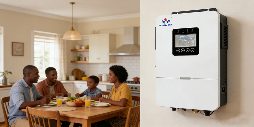 ハイブリッド ソーラー インバーター、太陽光エネルギー ソリューション、オフグリッド ソーラー システム、ソーラー インバーター技術、再生可能エネルギーデバイス