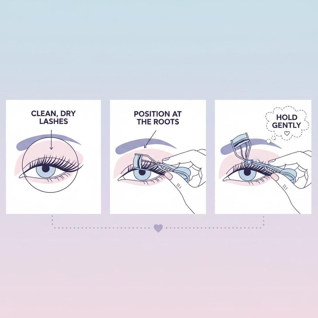 cómo utilizar el rizador de pestañas de forma segura