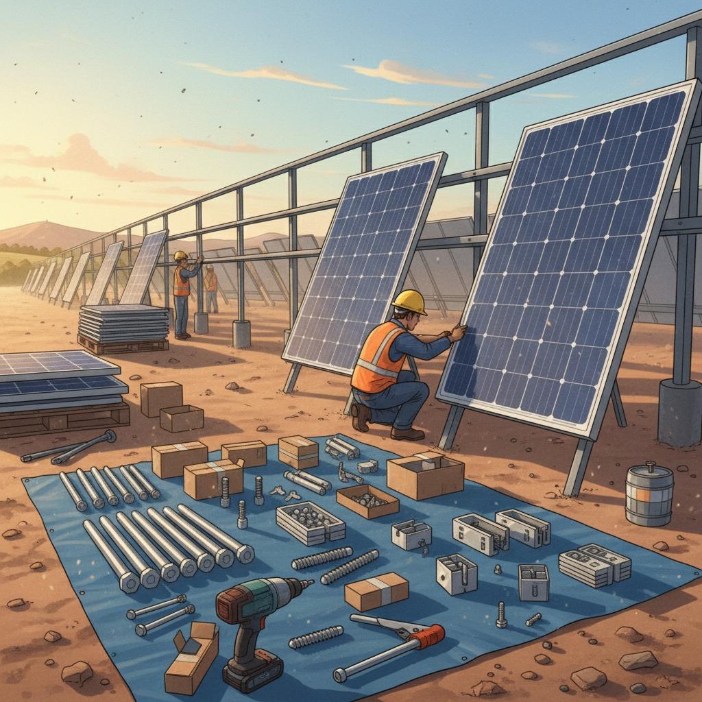 Fasteners for Solar Panel Installation