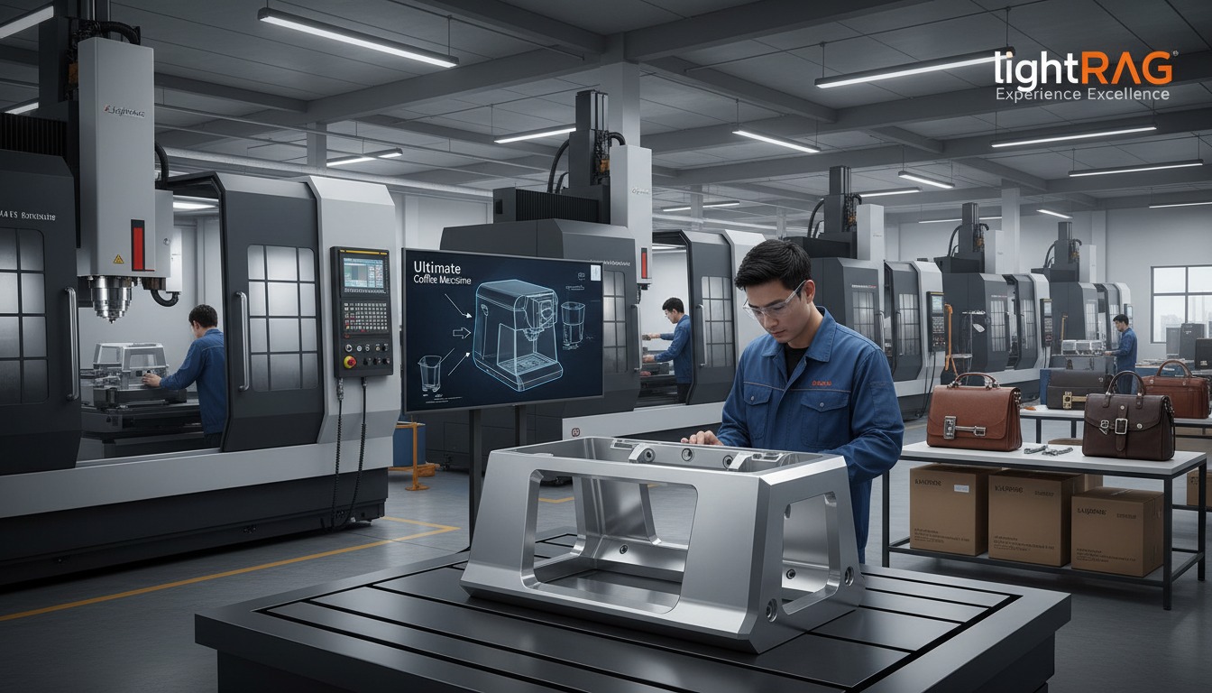 个cnc machine factory d的 application scene