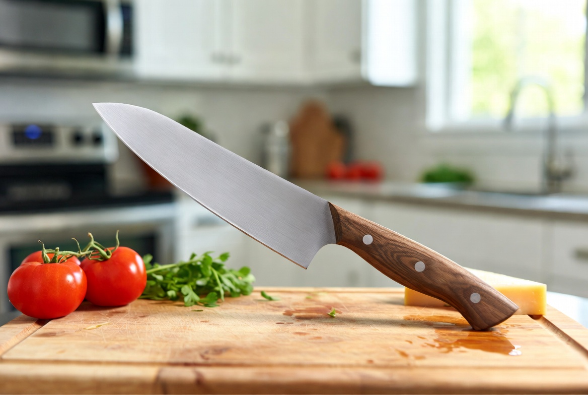 Dao đa năng nhà bếp dùng trong chế biến thực phẩm hàng ngày.