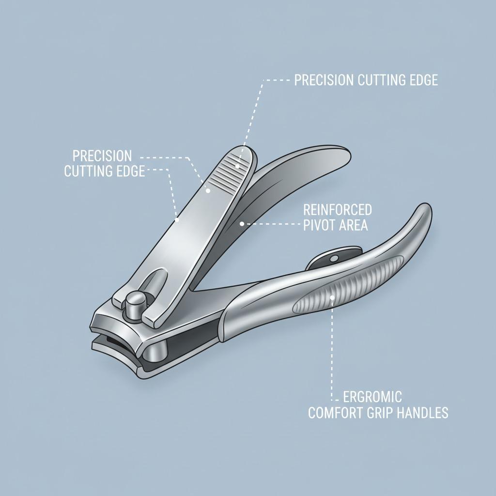 Nagelknipser mit Eigenmarke