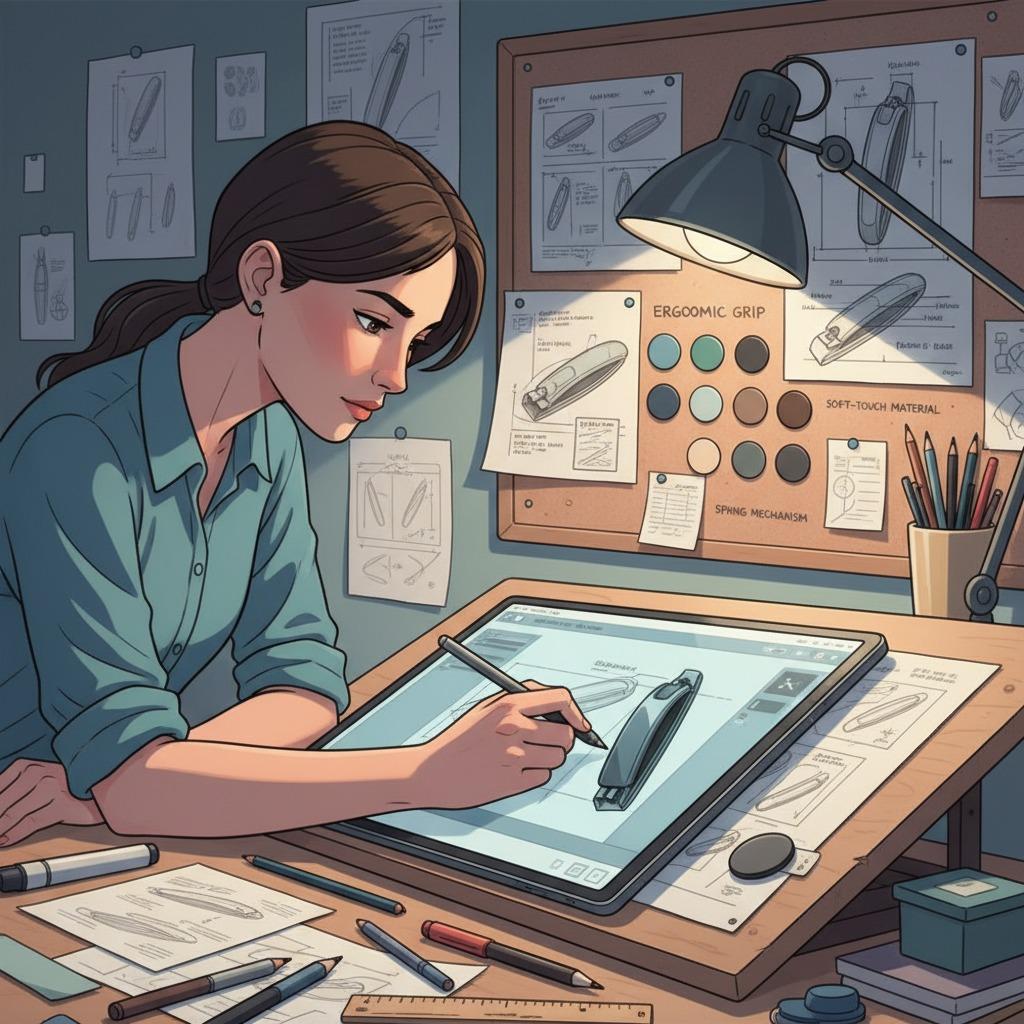 sviluppo del prototipo di tagliaunghie