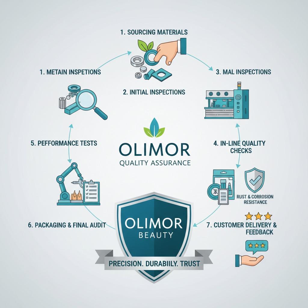 Marcos de garantía de calidad en herramientas de belleza