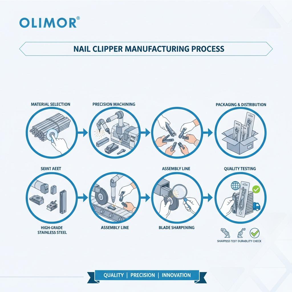 fabricación moderna de cortauñas