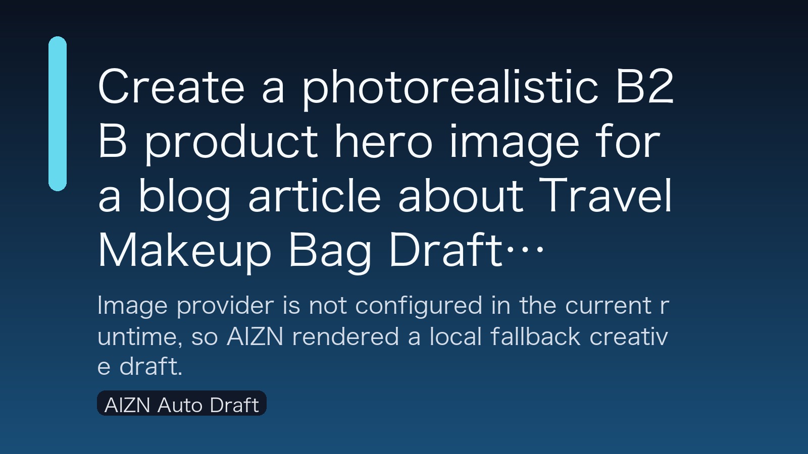 Travel Makeup Bag Draft Test 2026