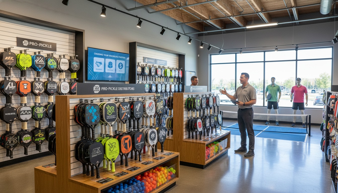 Choosing a Pickleball Paddle Wholesale Distributor application scene