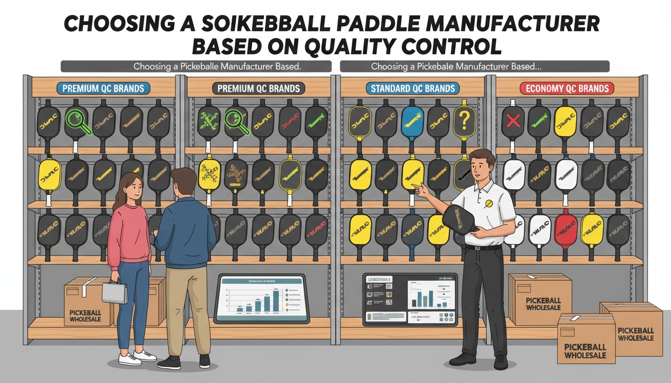 Choosing a Pickleball Paddle Manufacturer Based on Quality Control application scene
