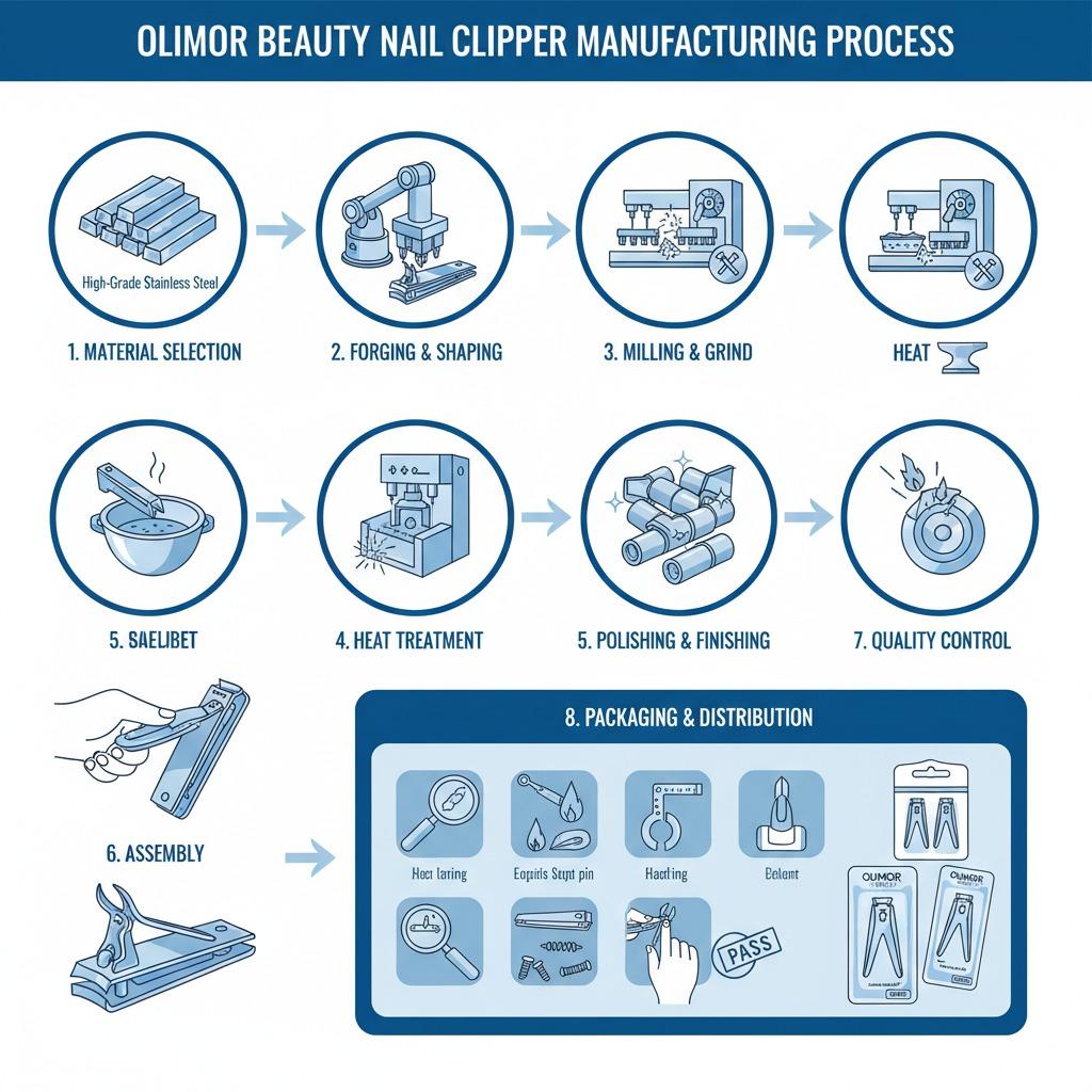 Nail Clipper Manufacturing Excellence by Olimor Beauty