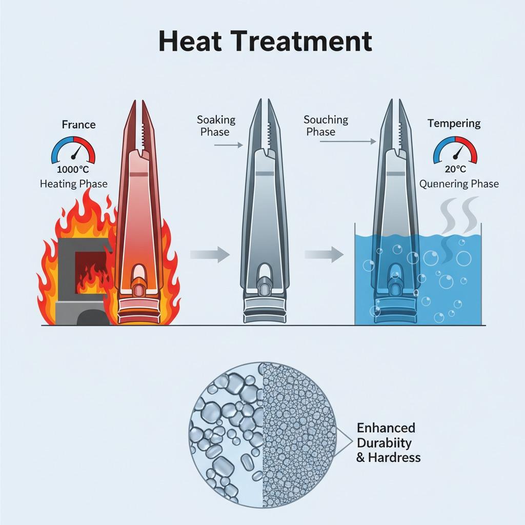 heat treatment nail clipper