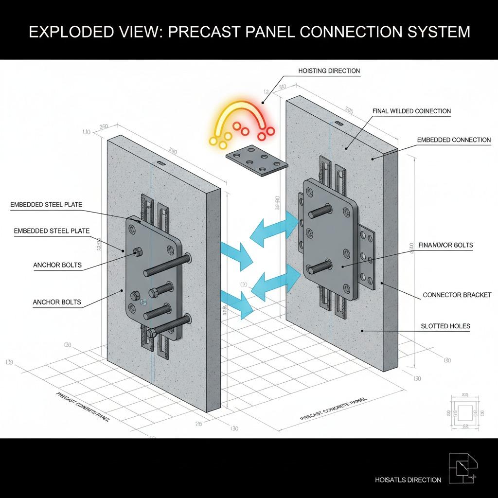パネル接続システム（プレキャスト）