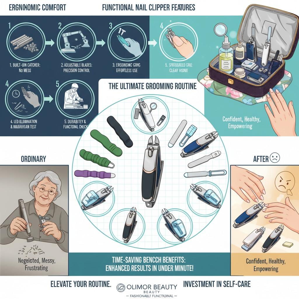 Innovative Nagelknipser-Designs für ultimative Pflege