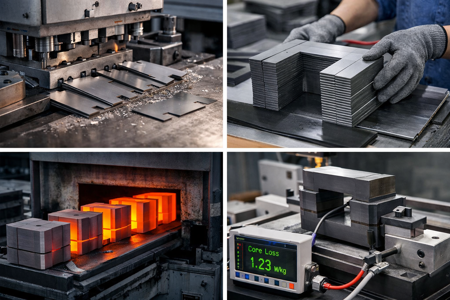 завод по производству трансформаторных сердечников