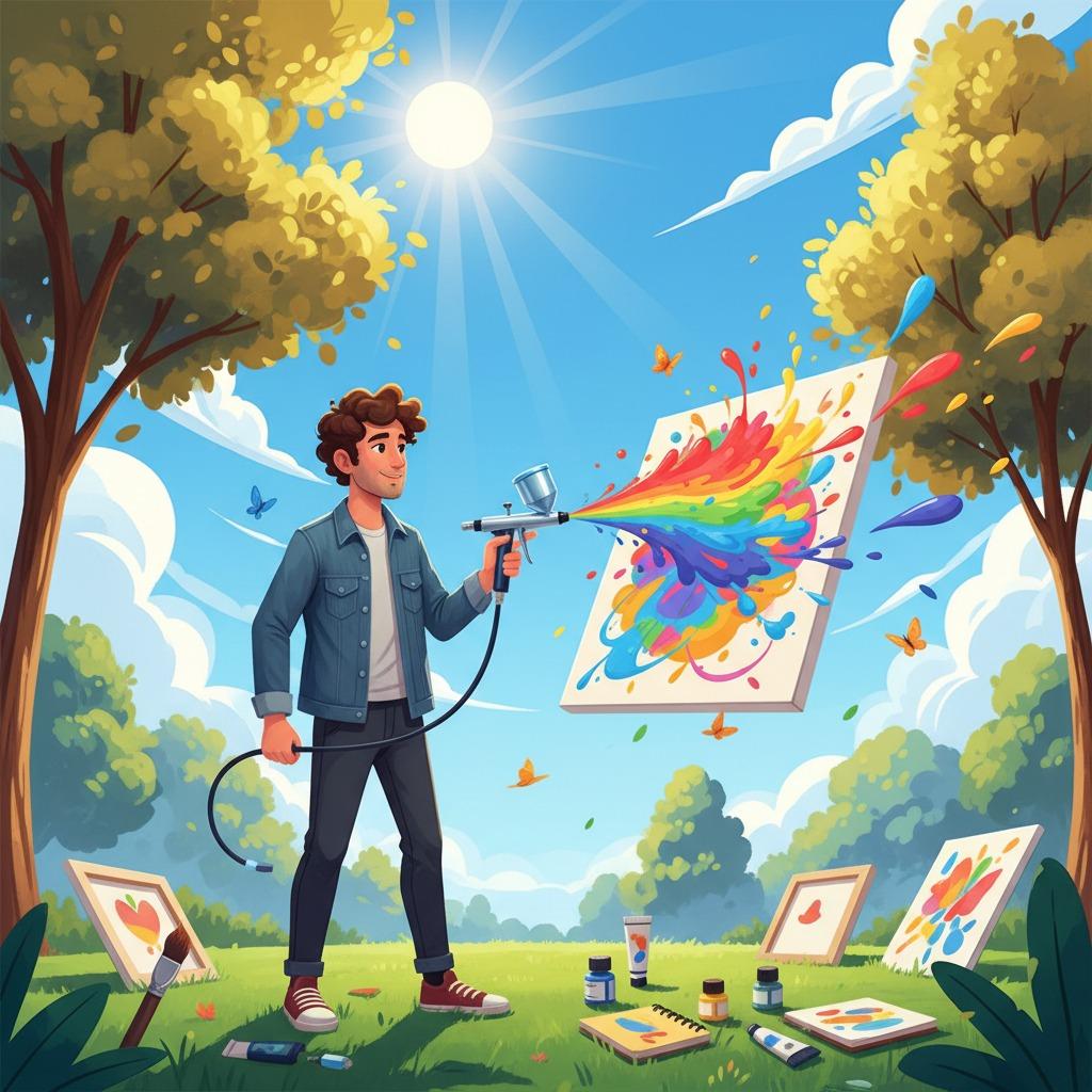 Portable Cordless Airbrush