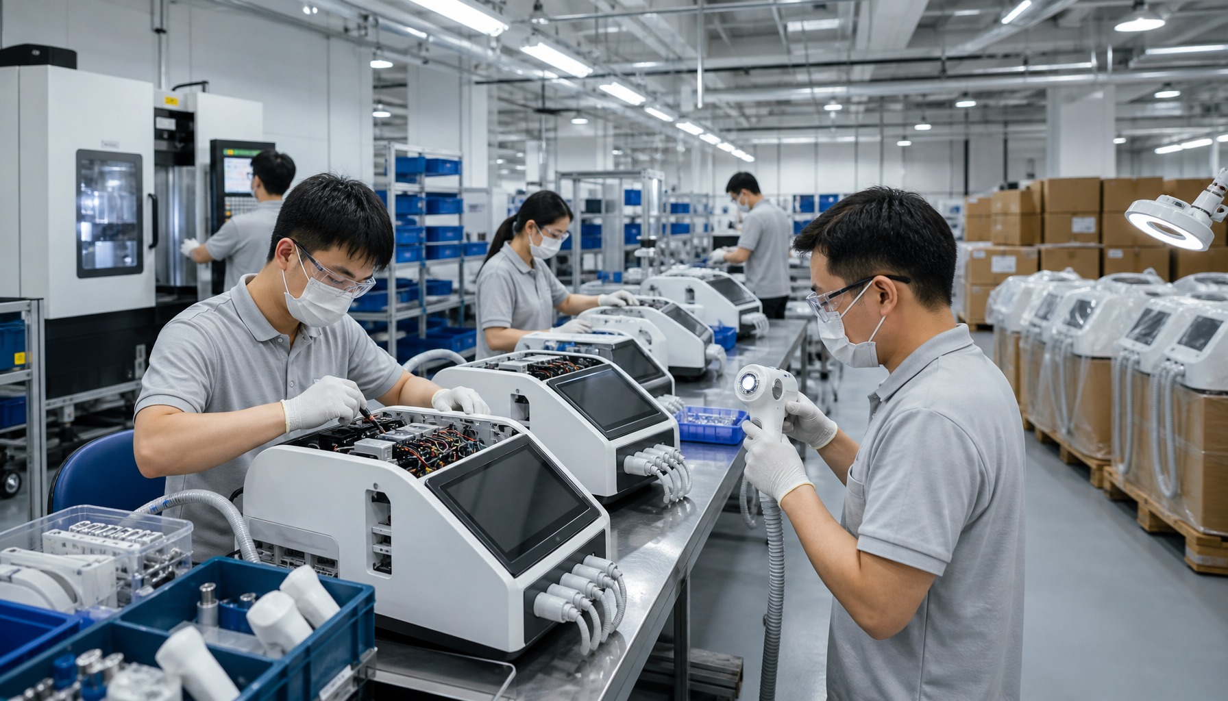 Beauty Machine Supplier OEM production scene