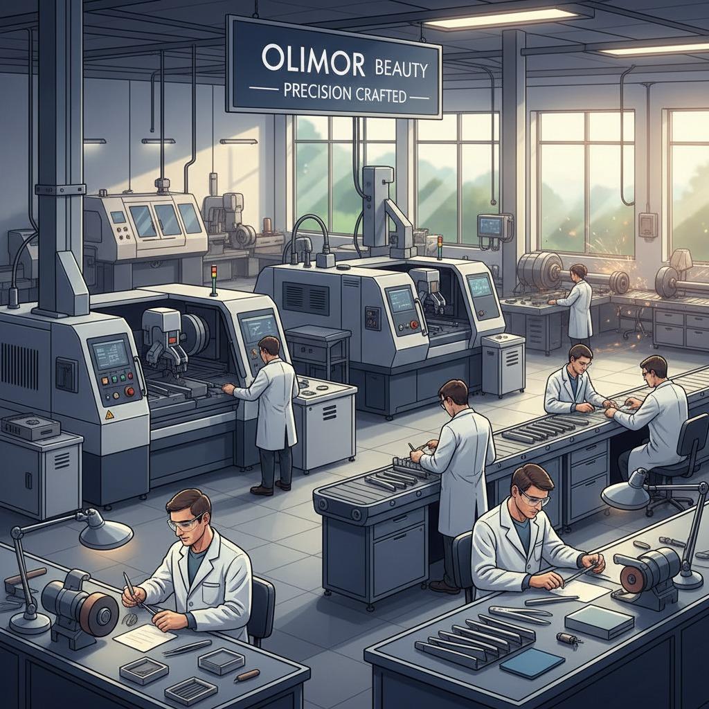 Découvrez l'excellence d'une usine de pinces à épiler pour sourcils